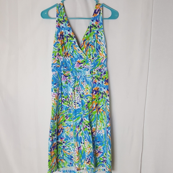 Lilly Pulitzer Shianne dress in sea soiree print - Picture 3 of 8